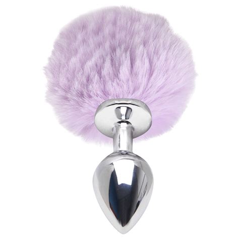 Plug Anal Médio Aço Pompom Coelho Sexy Import Gall