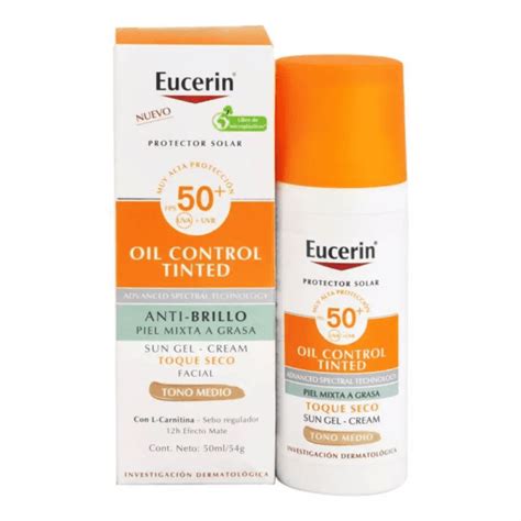 Eucerin Sun Gel Creme Oil Control Dry Touch Fps Ml