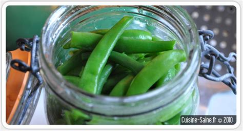 Recette Bocaux Bocaux De Haricot Vert Ou Conserve De Haricot Vert