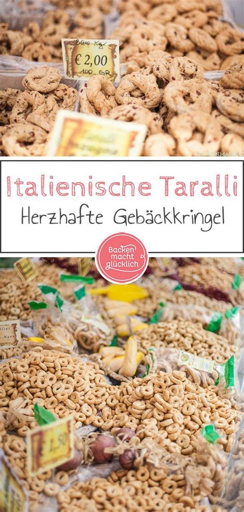 Einfaches Taralli Rezept Backen macht glücklich Rezept Backen