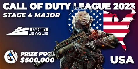 Call Of Duty League 2023 Stage 4 Major 🎮 Call Of Duty Tournament 📅 Match Schedule On Egamersworld ☕