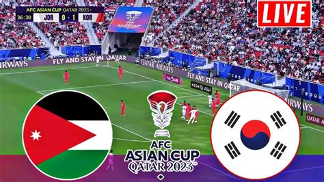 مباراة الأردن وكوريا الجنوبية بث مباشر كأس آسيا 2024 مباراة نصف نهائي