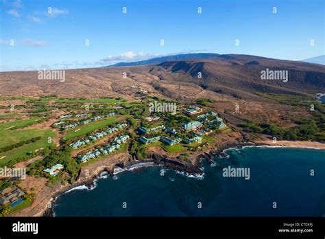 Four Seasons Resort Lanai At Manele Bay Lanai Hi Res Stock Photography