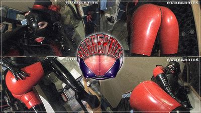 HEAVY RUBBER SHOWSTOPPER AVENGELIQUE RUBBERTITS SHINY KINKY LATEX SEX Clips Sale