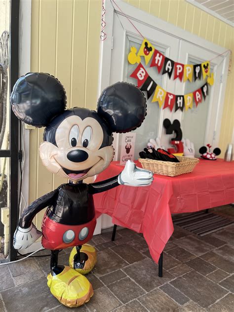 Mickey And Minnie Mouse Birthday Party Decorations | Shelly Lighting