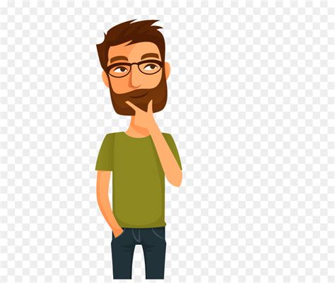 Clipart Cartoon Animated Man