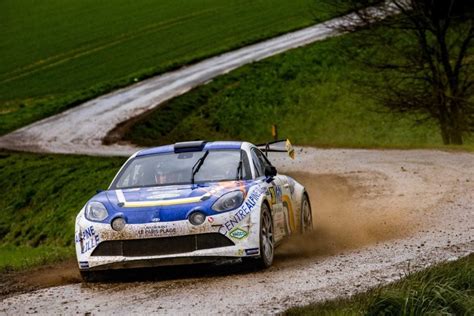 Alpine A Rally Fran Ois Delecour Et Le Team Fj Le Duo Gagnant