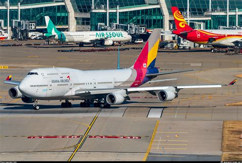 HL7428 Asiana Airlines Boeing 747 48E Photo By H Bin Plane Photo ID