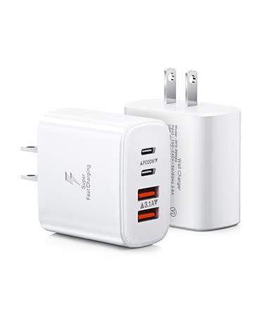 Amazon USB C Wall Charger Block 40W 4 Port Fast Type C Charging