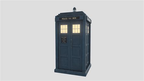 13th 14th 15th Doctor S Tardis 2018 3d Model By Conor Norwood Conornorwood [3e89ba8