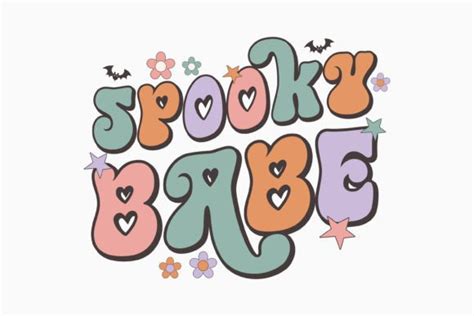 Halloween Spooky Babe Retro Svg Graphic By Svg Box Creative Fabrica