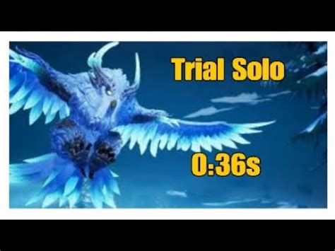 Dauntless Skraev Trial Solo Hammer 0 36s First Day 0 30s YouTube