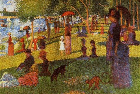 An Afternoon At La Grande Jatte By Seurat