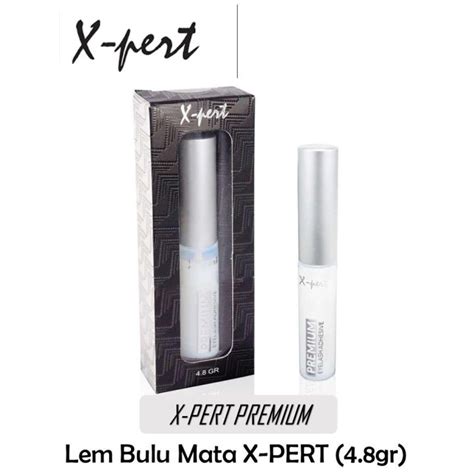 X PERT PREMIUM EYELASH ADHESIVE Xpert Lem Bulu Mata Premium Lazada