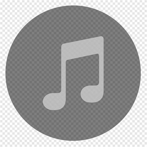 Nota musical gris número de símbolo de texto itunes texto número