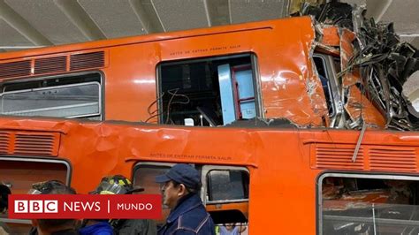 Metro Tacubaya Un Choque De Dos Trenes En Ciudad De México Deja Al