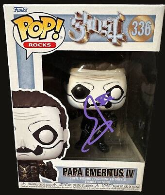 Tobias Forge Signed Ghost 336 Funko Pop Beckett EBay