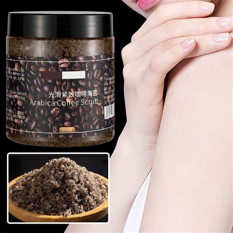 Body Scrub Coffee Bath Joint Black Scrub Coffee Scrub 256g Armpit Scrub Cavitation Gel Hair