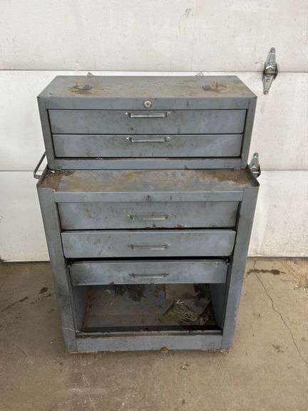 Metal Toolbox - Lee Real Estate & Auction Service