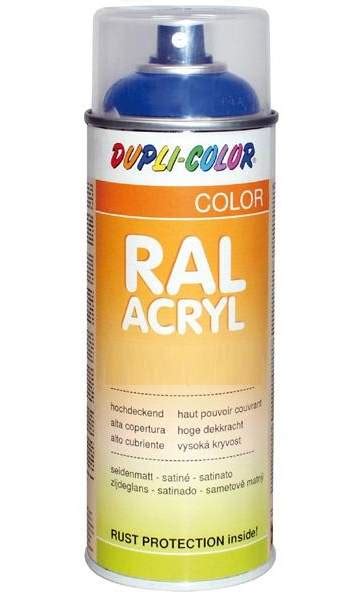 DUPLI COLOR Spraydose RAL Acryl rubinrot glänzend 400 ml RAL 3003