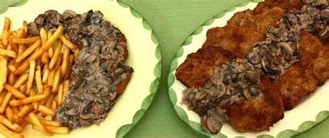 Classic German Jaeger Schnitzel Recipe | Breaded Schnitzel and Gravy