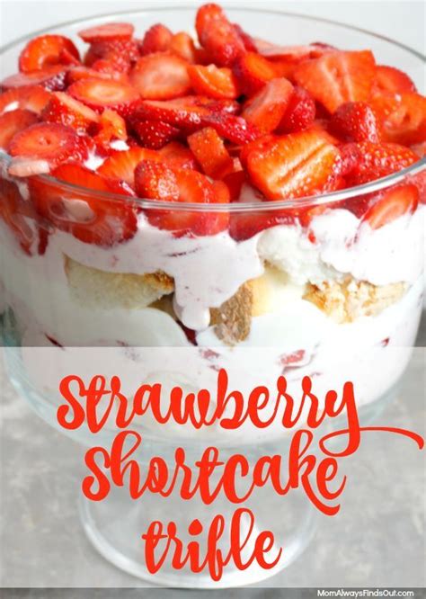 Irresistibly Sweet Strawberry Shortcake Trifle Recipe Perfect For Any Occasion