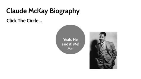 Claude McKay Biography by Alexander ??? on Prezi