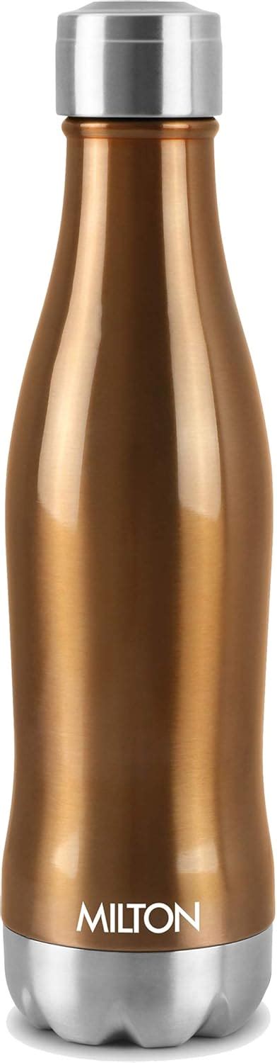 Amazon Milton Duke Thermosteel Hot And Cold Water Bottle Ml Copper Brown Home