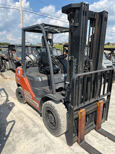 Used Toyota Fgu Warehouse Forklift For Sale In Spring Hill Tn