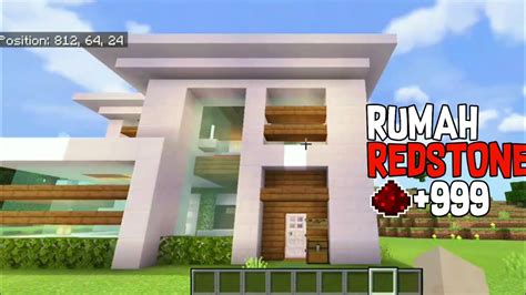 Map Redstone Keren Mcpe Untuk Hp Kentang Rumah Full Redstone Untuk