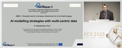 ProCAncer I At The European Congress Of Radiology 2023 ProCAncer I