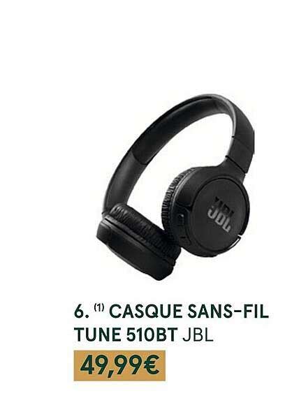 Promo Casque Sans Fil Tune Bt Jbl Chez Monoprix Icatalogue Fr