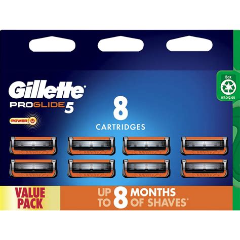 Gillette Fusion Proglide 5 Power 8 Pack Woolworths