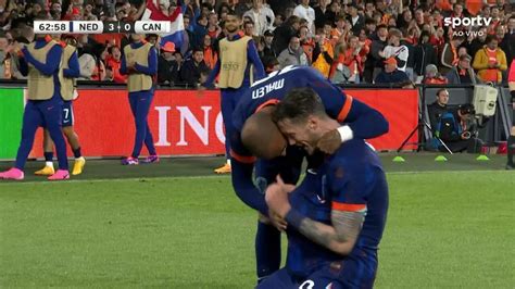 Vídeo Holanda 4 X 0 Canadá Melhores Momentos Amistoso