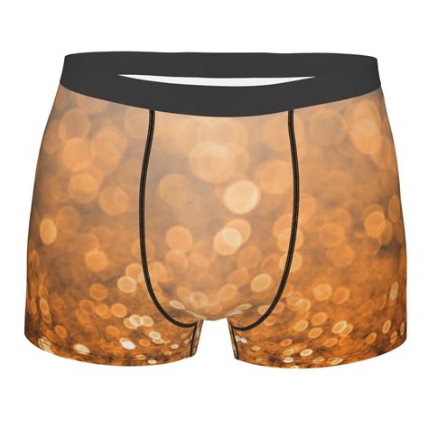 Lukts Sparkling Orange And Black Men S Underwear Covered Waistband