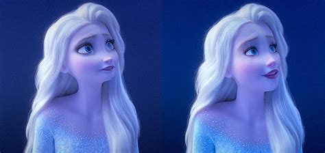 Elsa and Anna from Frozen 2 with more realistic, human like faces - YouLoveIt.com