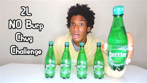 2l No Burp Sparkling Water Chug Challenge Burp Challenge Youtube