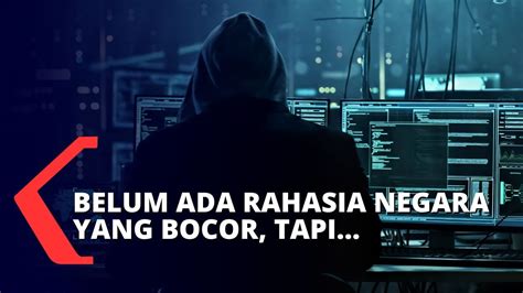 Bantah Bjorka Bocorkan Rahasia Negara Mahfud MD Hanya Data Data Umum