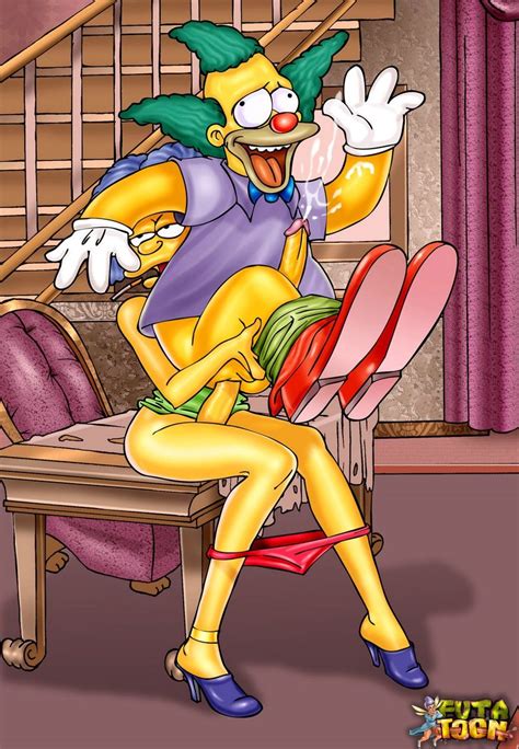 Post Futa Toon Krusty The Clown Selma Bouvier The Simpsons