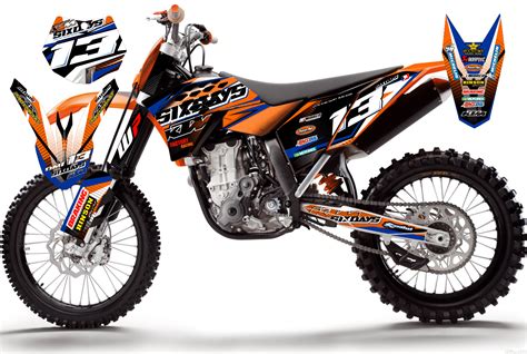 Kit D Co Ktm Sx Six Days Kitdeco Moto Fr