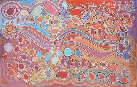 Mina Mina Jukurrpa Mina Mina Dreaming By Judy Napangardi Watson