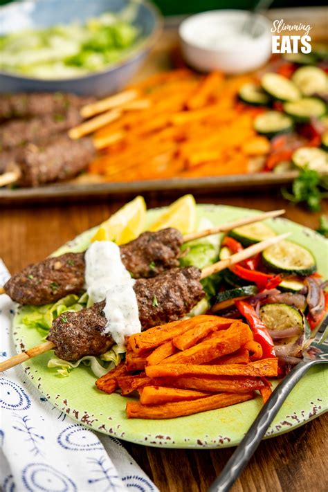 Beef Kofta Tray Bake Slimming Eats Weight Watchers And Slimming