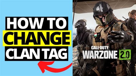 How To Change Clan Tag In COD Warzone 2 0 YouTube