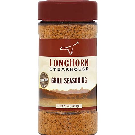 Longhorn Steakhouse Grill Seasoning Signature Blend Oz Shop