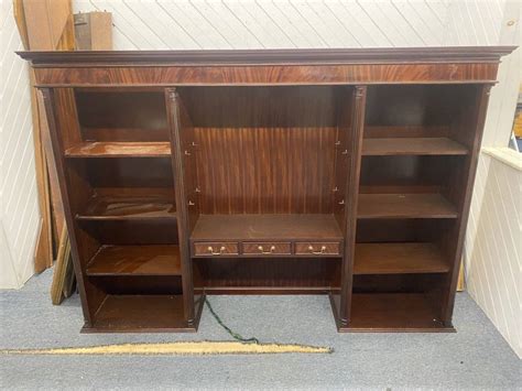 Mahogany Shelf Unit Auction