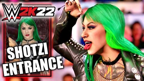 WWE 2K22 Shotzi Entrance Cinematic YouTube