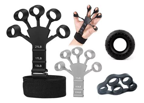 Fortalecedor Mãos Hand Grip Dedo Exercitador Mãos Flexor Kit