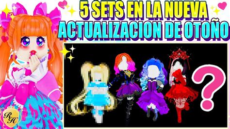 5 SETS en la NUEVA ACTUALIZACION ACCESORIOS de OTOÑO ROBLOX Royale