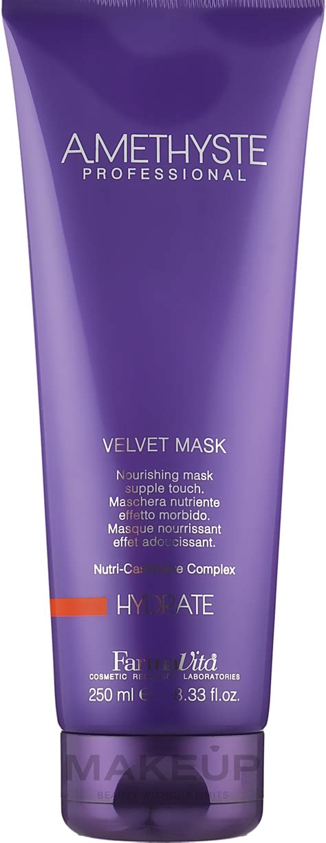 Farmavita Amethyste Hydrate Velvet Mask Dry & Weak Hair Mask | Makeup.ae