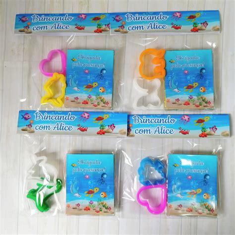 Kit De Massinha De Modelar Fundo Do Mar Elo7 Produtos Especiais